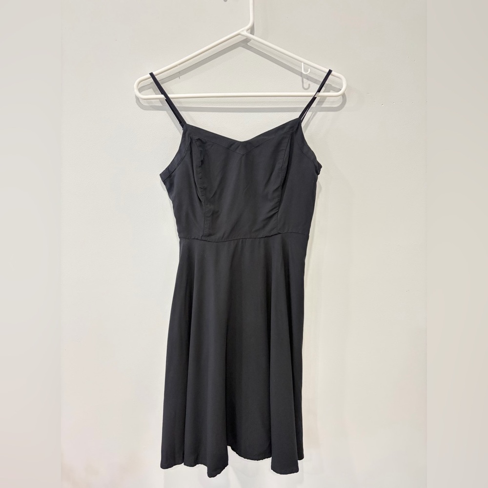 Gap Women’s Black Summer Dress Sweetheart Neckline Size 0